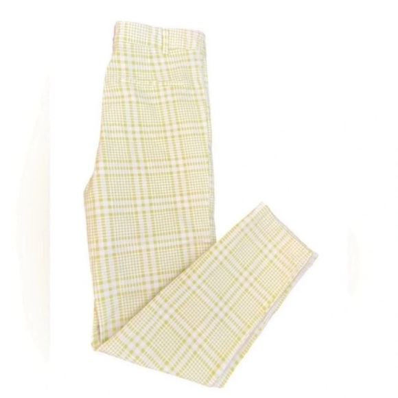 FOREVER 21 Plaid Skinny Pants Size Small - Picture 1 of 12